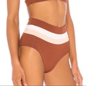 L*SPACE PORTIA STRIPE BOTTOM Sz XS